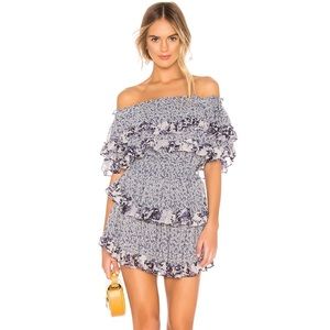 MISA Los Angeles Kailey Dress in Ditsy Floral